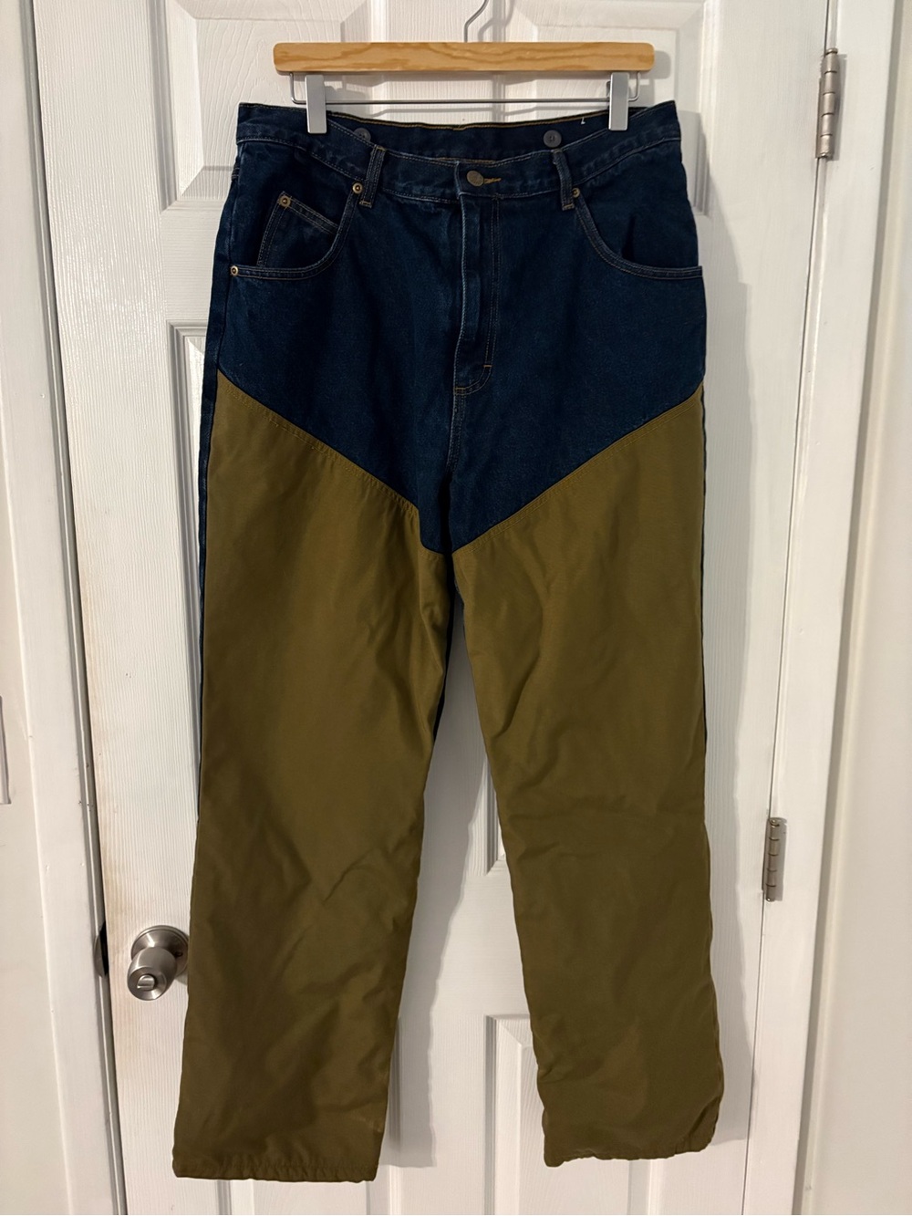 Men’s 36x32 Vintage Heartland Hunting Brush Pants Denim